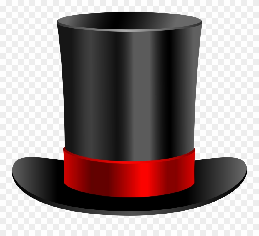 Free Top Hat Clip Art - Magician Hat Clip Art - Png Download