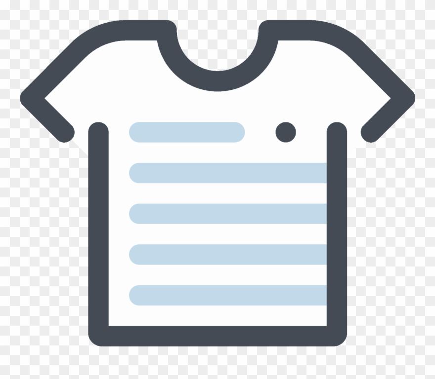 Graphic Royalty Free Library T Shirt Icon Free - T Shirts Icon Png Clipart