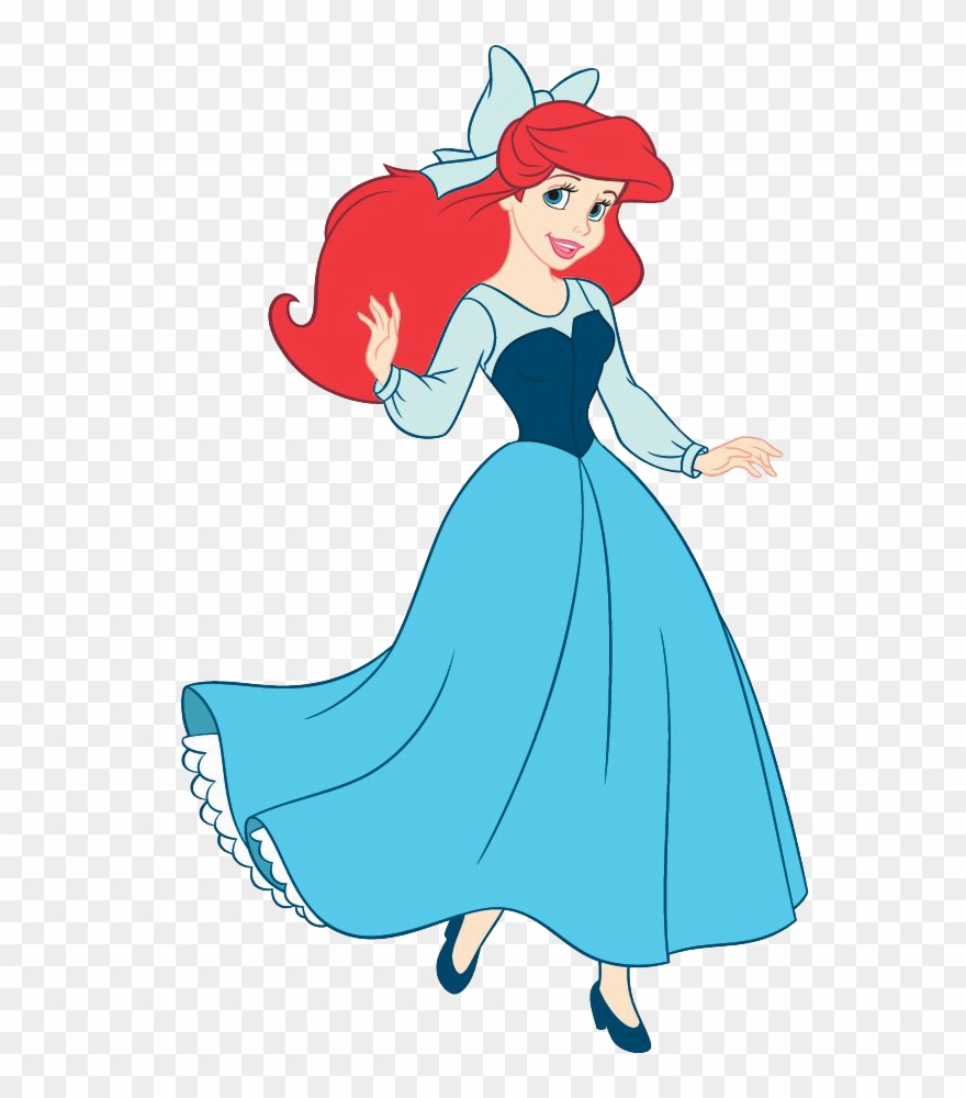 Ariel - Ariel Paper Doll Printable Clipart