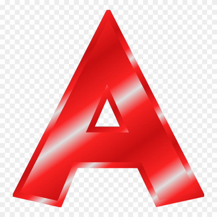 Graphic Stock A Clip Art Ideas - Letter A Clipart Red - Png Download