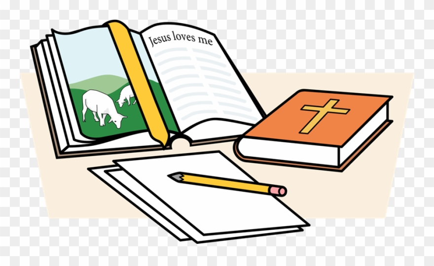 Dwell In God's Word Where Is God Leading Grace - Studying The Bible Clip Art - Png Download