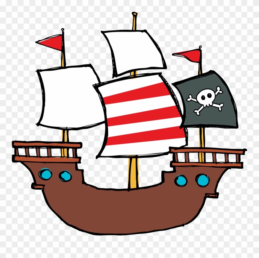 Ahoy Decimals Today, Ye Shall Be Divided Game For Dividing - Pirates Bulletin Board Set Clipart