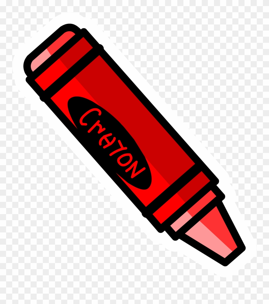 Red Crayon Clip Art Free Clipart Images - Imagenes De Crayola Animada - Png Download