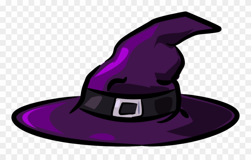 Images For > Wizard Hat Clip Art - Halloween Witch Hat - Png Download