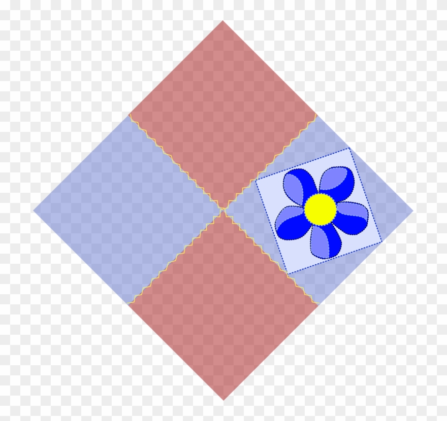 Computer Icons Tattoo Clip Art Patchwork Quilting - Flower Clip Art - Png Download