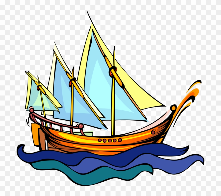 Viking Ship Clipart Traditional - Clip Art - Png Download