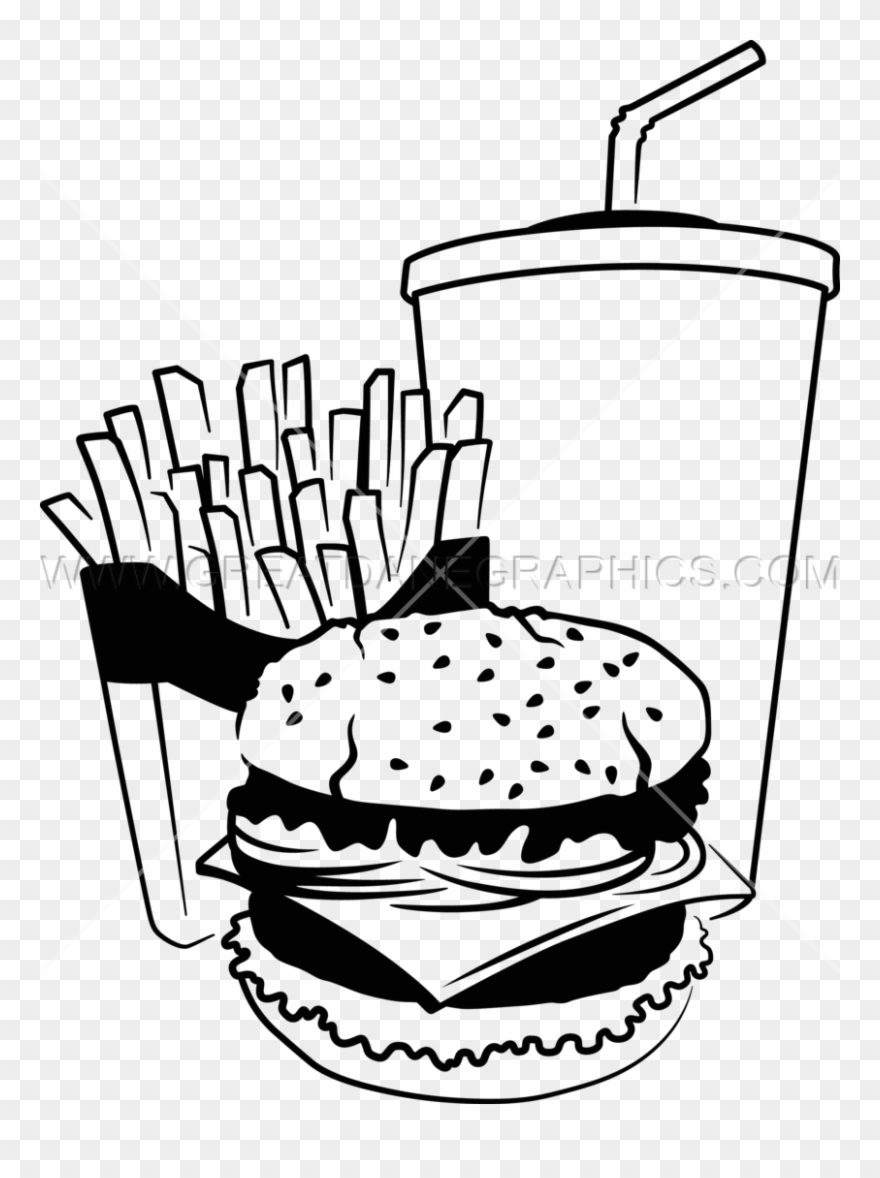 Graphic Royalty Free Fast At Getdrawings Com - Fast Food Drawing Easy Clipart