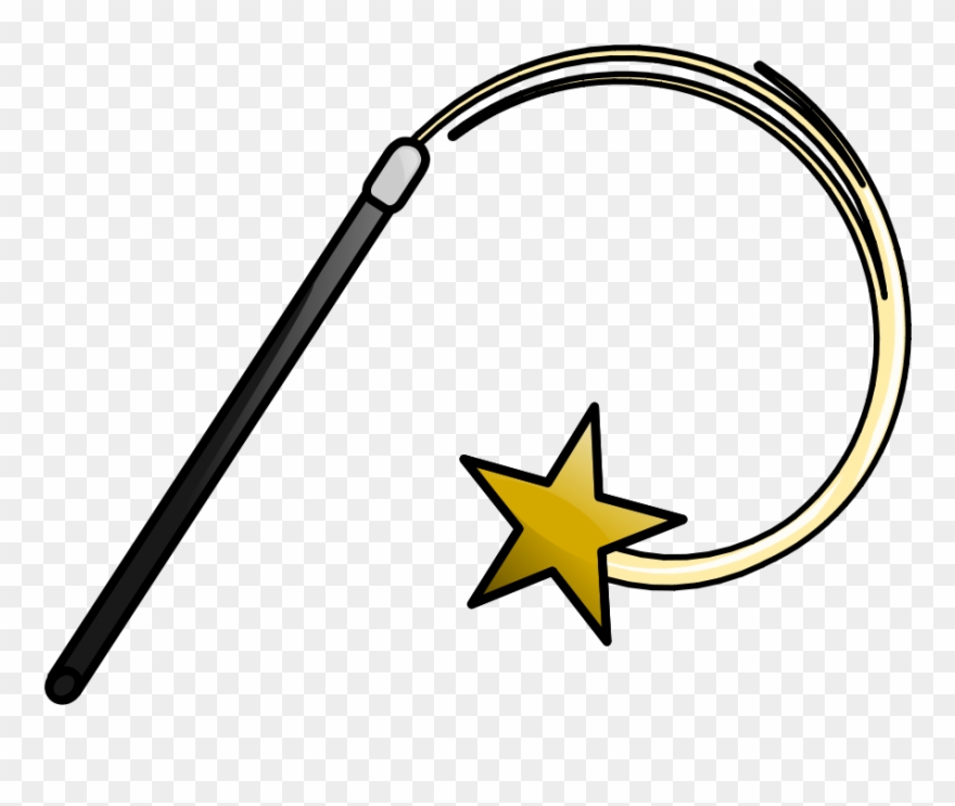 Clipart Png File Tag List, Clip Arts Svg File - Magic Wand Clip Art Transparent Png