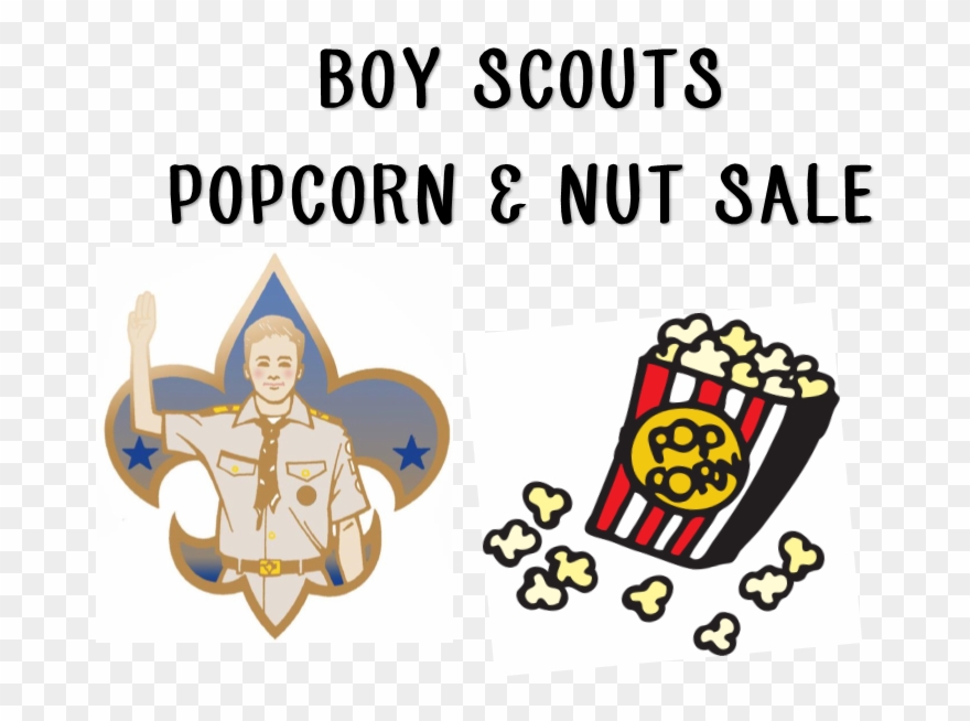 Boy Scouts Popcorn & Nut Sale - Boy Scout Sunday 2012 Clipart