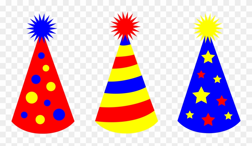 Tea Party Clipart Clipart Best - Birthday Party Hat Clip Art - Png Download