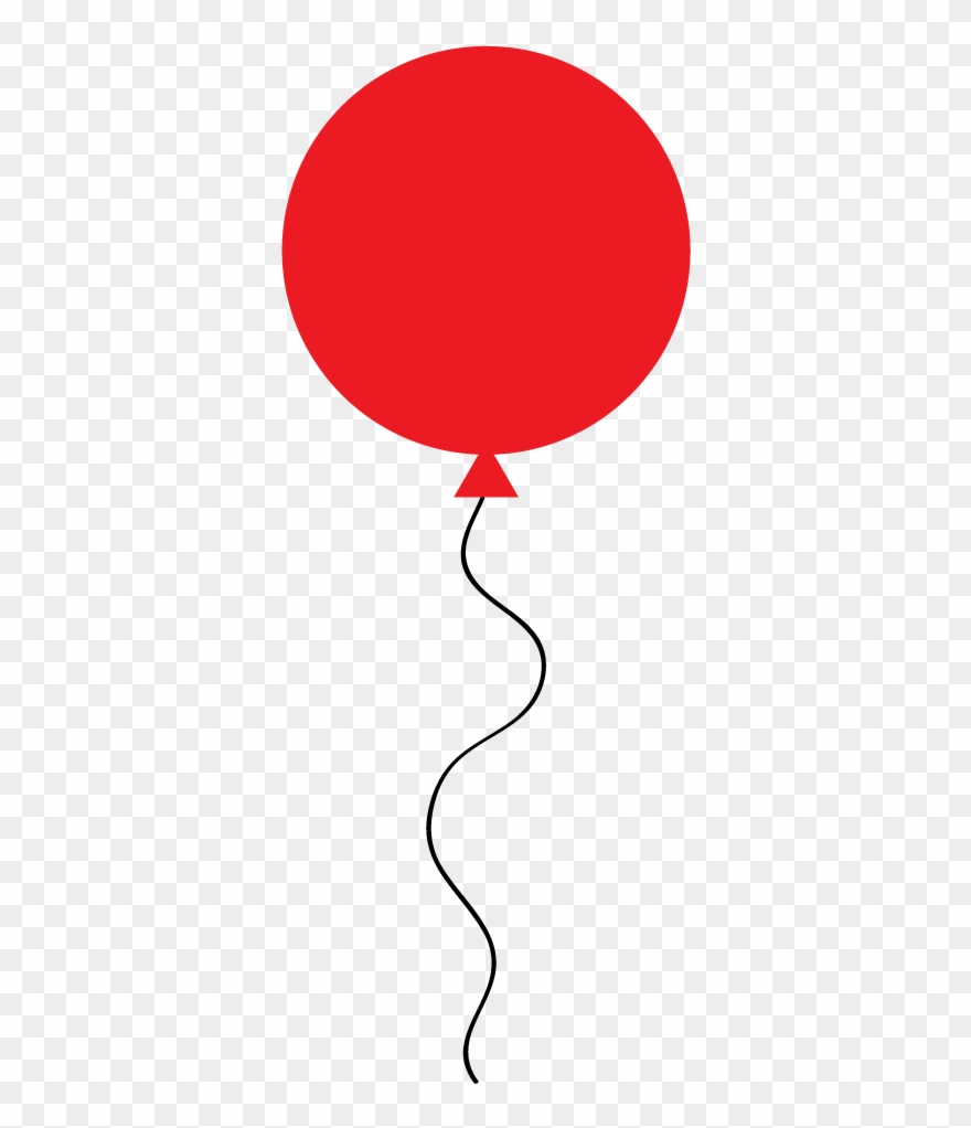 Yellow Balloon Clipart Free Clipart Images - Red Balloon - Png Download