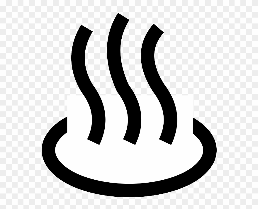 Free Vector Japanese Map Symbol Spa Clip Art - Spa Symbol - Png Download