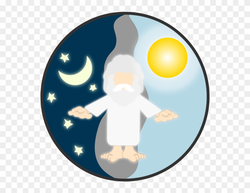 Creation Clipart Day Night - Vertebrate - Png Download