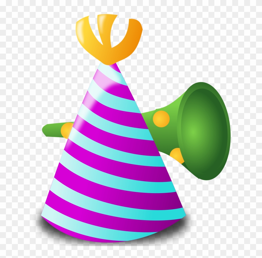 Free Party Clipart Graphics Of Parties - Chapeau De Fête Dessin - Png Download