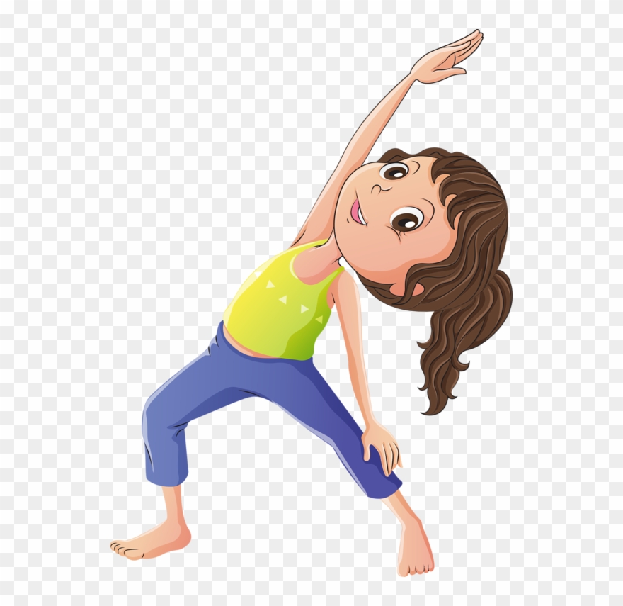 Фотки Sports Clips, Clipart, Crafts For Kids, Art For - Kids Stretch Clipart - Png Download