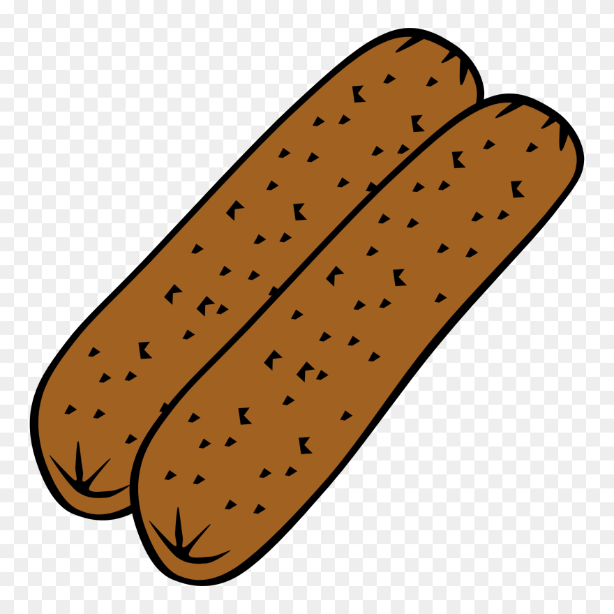 Breakfast Sausage Clip Art - Sausage Clip Art - Png Download