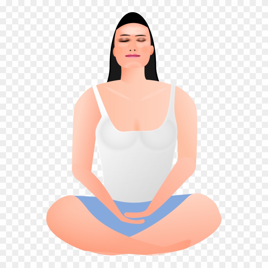 Meditation Clip Art Download - Meditação Clipart - Png Download