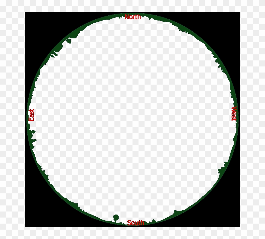 Sky Map For October - Astronomy Clipart