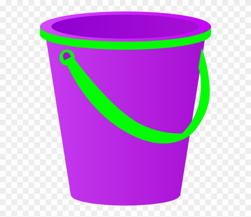 Beach Bucket Clipart - Beach Bucket Clip Art - Png Download