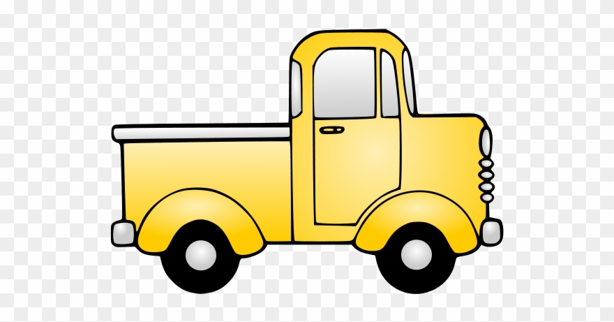 Clipart Truck - Black And White Clip Art Truck - Png Download