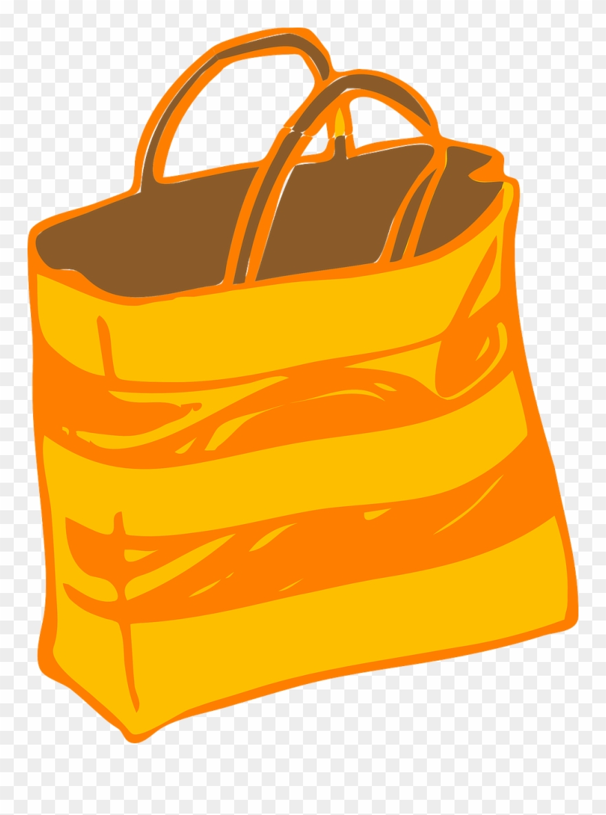 Clip Art Details - Shopping Bag Clip Art - Png Download