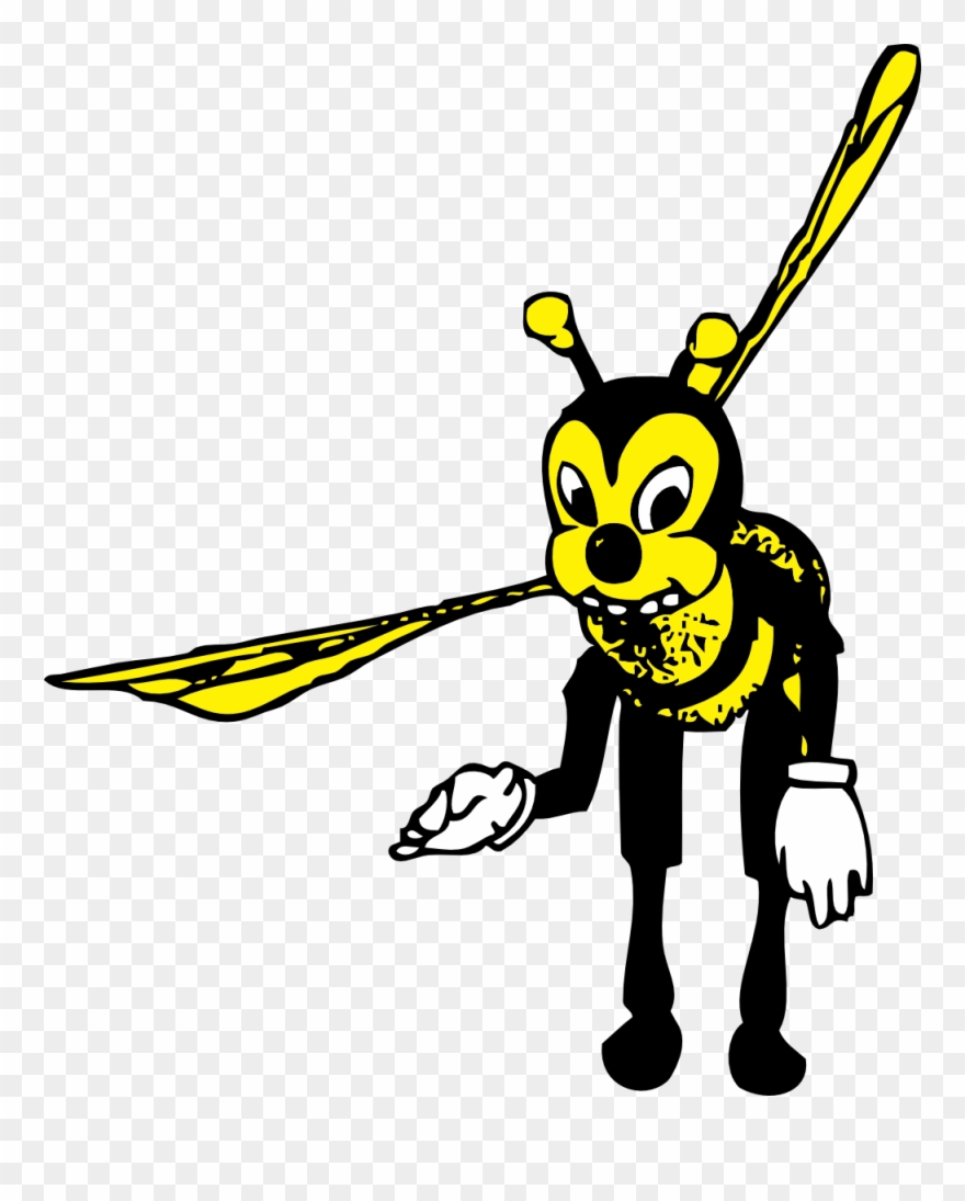 Honey Bee Drawing Download Line Art - Bowing Bee Clipart