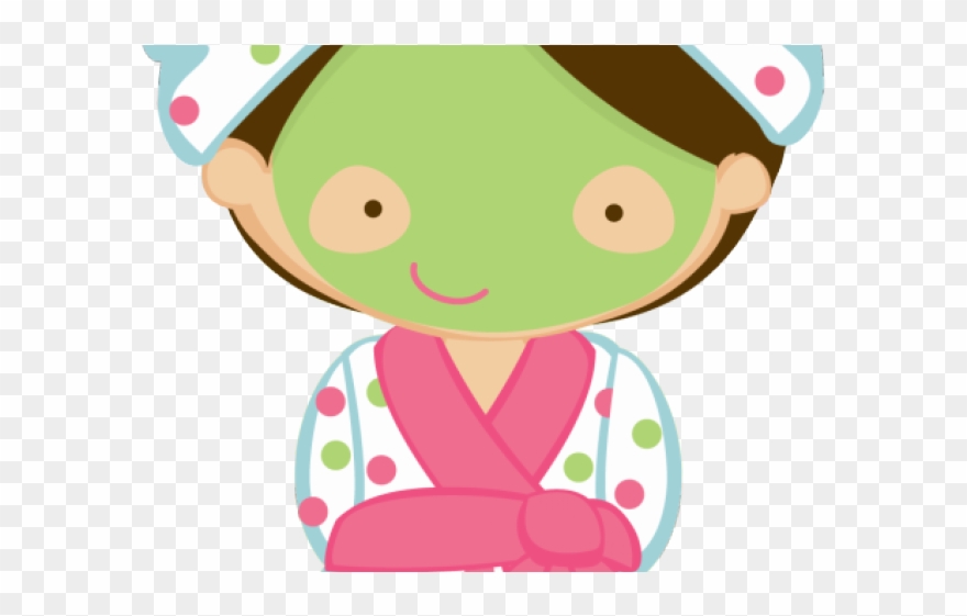 Dying Clipart Spa - Spa Party Invitations - Png Download