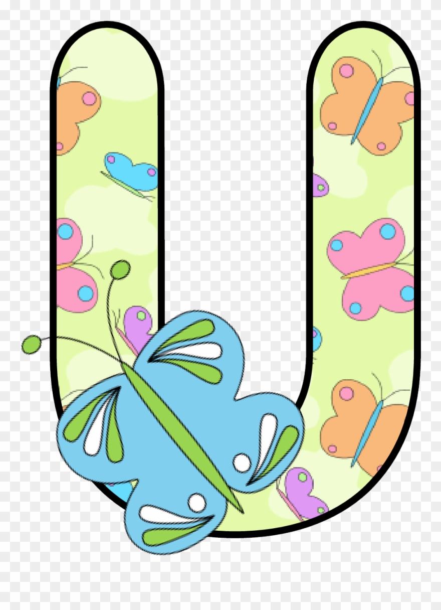 Ch B *✿* Alfabeto Mariposas De Kid Sparkz - Alfabeto De Mariposas Letra N Clipart
