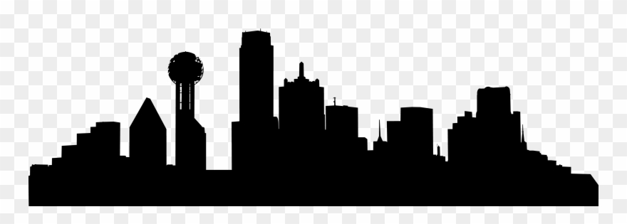 Download Clip Art Royalty Free Download Pokemon Picture - Skyline Black And White Vector - Png Download