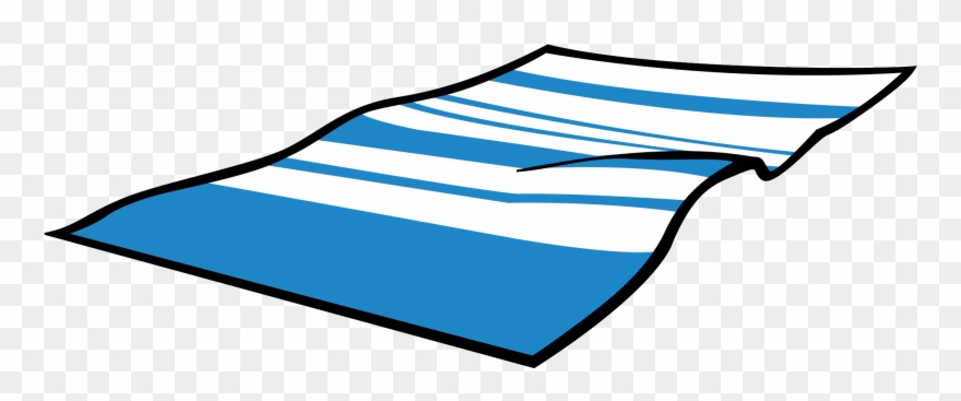Sand Clipart Transparent - Draw A Beach Towel - Png Download