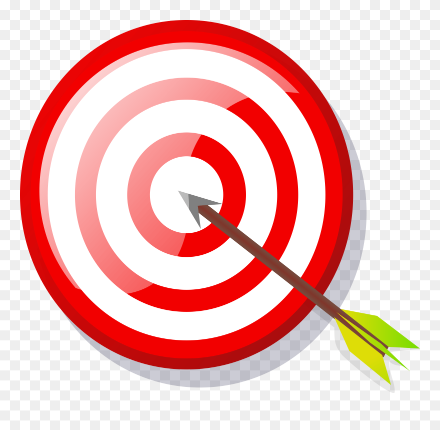 Goals - Target Clip Art - Png Download