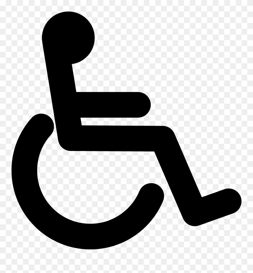Collection Of Wheelchair Transparent High Quality - Wheelchair Clipart - Png Download