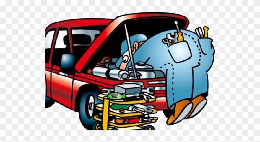 Clip Royalty Free Download Car Repair Shop Clipart - Clip Art Auto Mechanic - Png Download