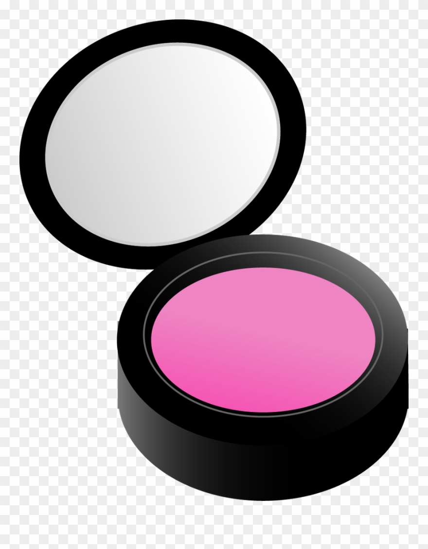 Glamour Girl Spa Day Party, Spa Birthday Parties, Beauty - Makeup Compact Clip Art - Png Download