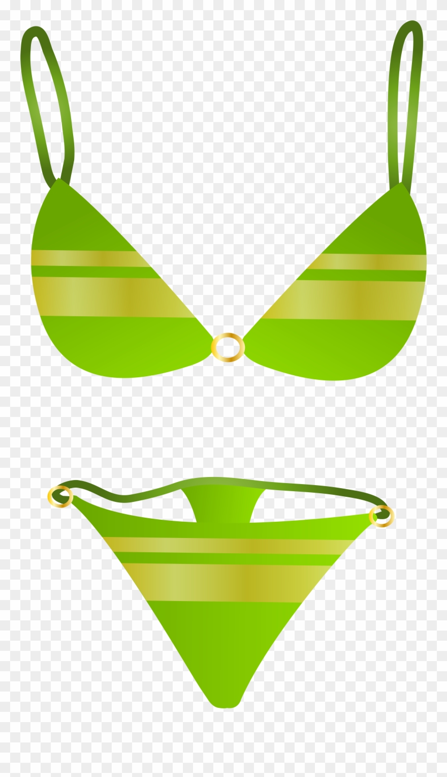Green Swimsuit Png Clip Art - Swimsuit Clipart Png Transparent Png