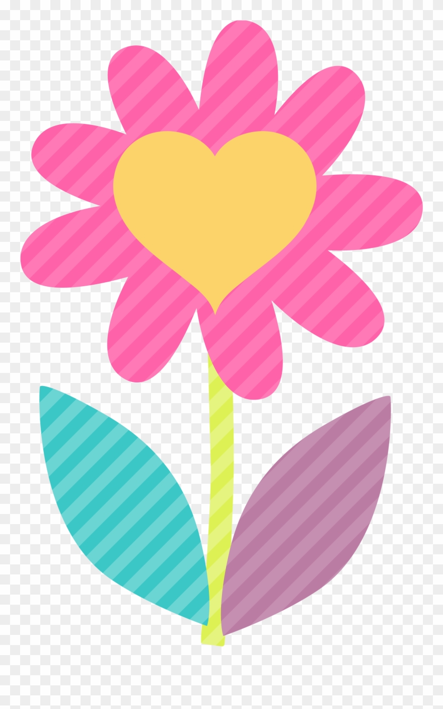 Clipart Flower Spa - Cute Flower Clipart Png Transparent Png