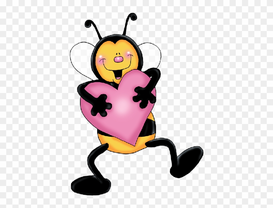 Фото, Автор Svetlera На Яндекс - Heart Bees Clipart