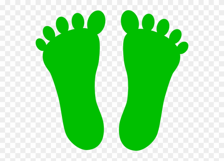 Clip Arts Related To - Colored Foot Prints Clip Art - Png Download