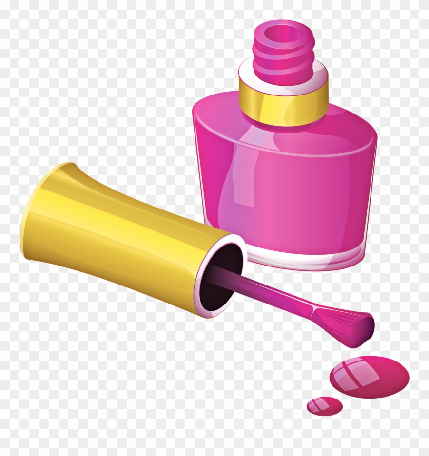 Makeup Clipart, Spa Party, Daily Planners, Makeup Art, - Nail Polish Clipart Png Transparent Png
