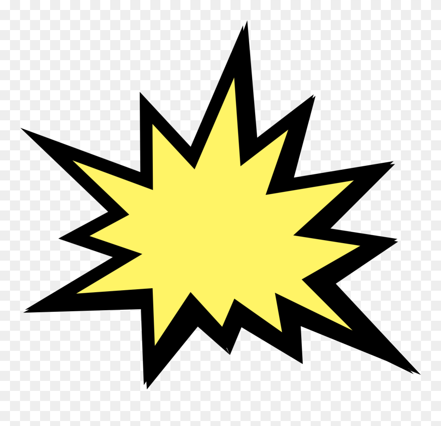 Clip Art Freeuse Boom Clipart Science Explosion - Explosion Symbols - Png Download