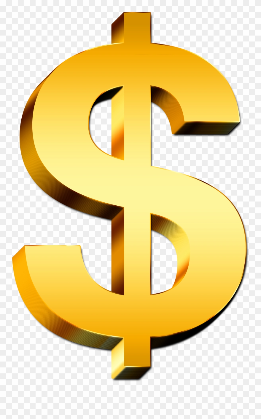 Clip Art Transparent Dollar Sign Clipart No Background - Currency - Us Dollar (9 - 1) - Png Download
