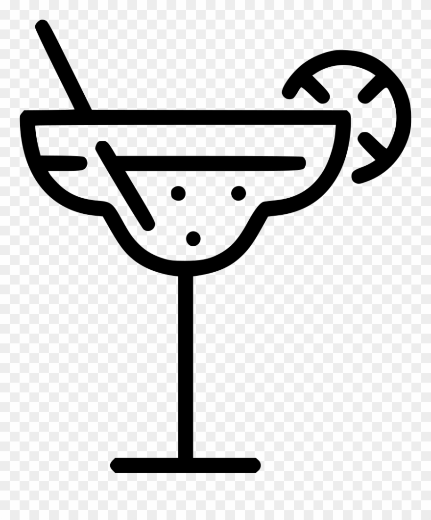 Clip French Huge Freebie Download For - Margarita Clipart Black And White - Png Download