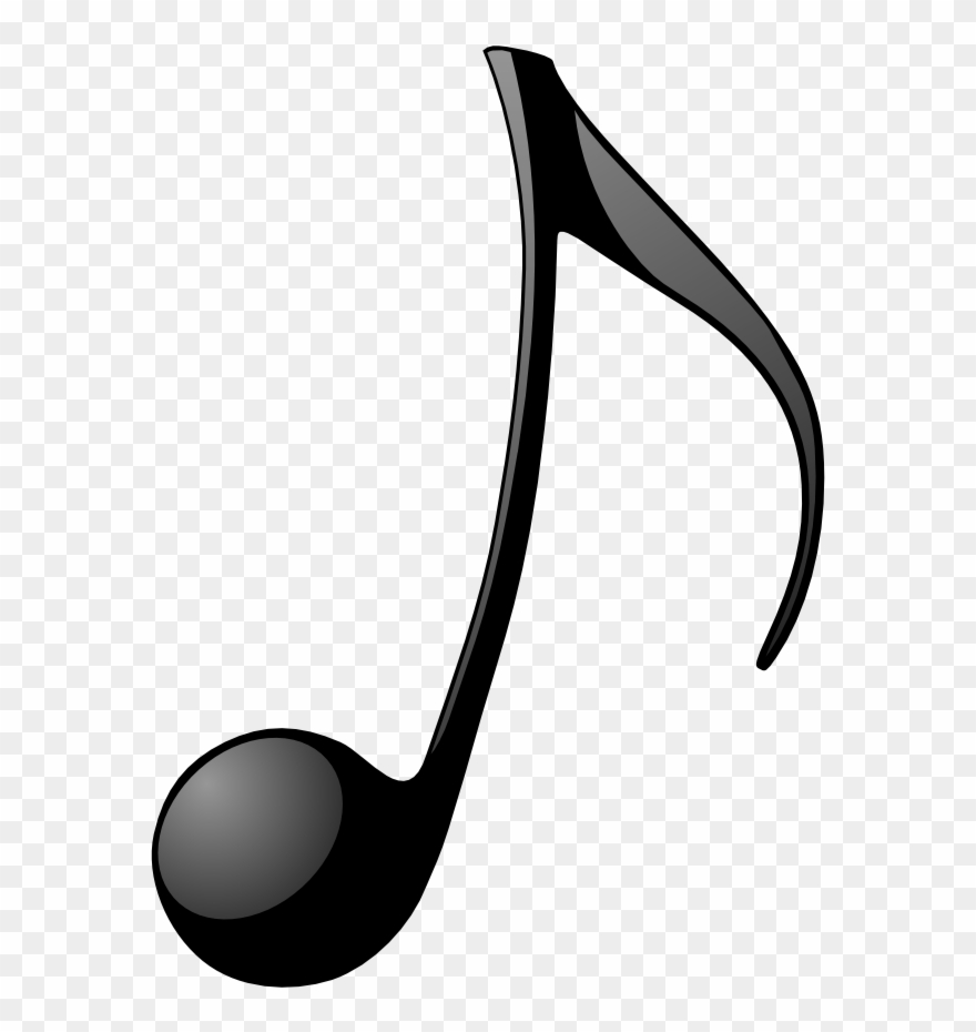 Free Note,music, Clip Art By Jean Victor Balin And - Simple Croche - Png Download
