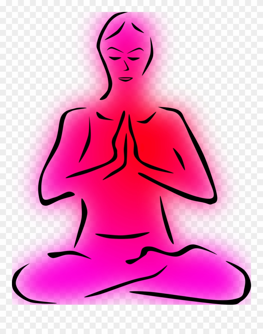 Colorful Clipart Yoga - Png Download