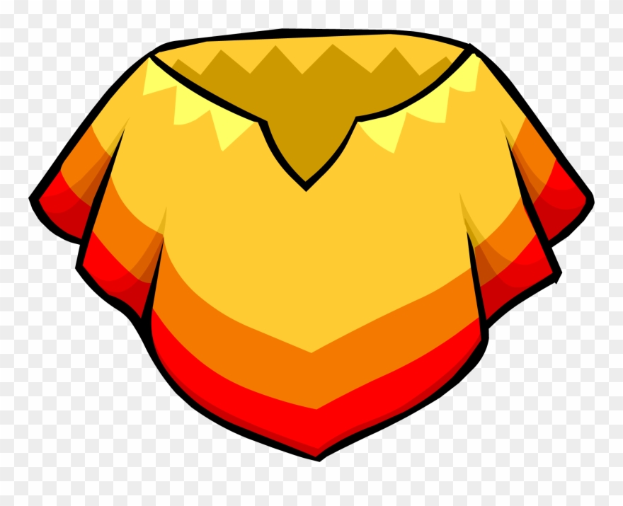 Club Penguin Wiki - Poncho Png Clipart