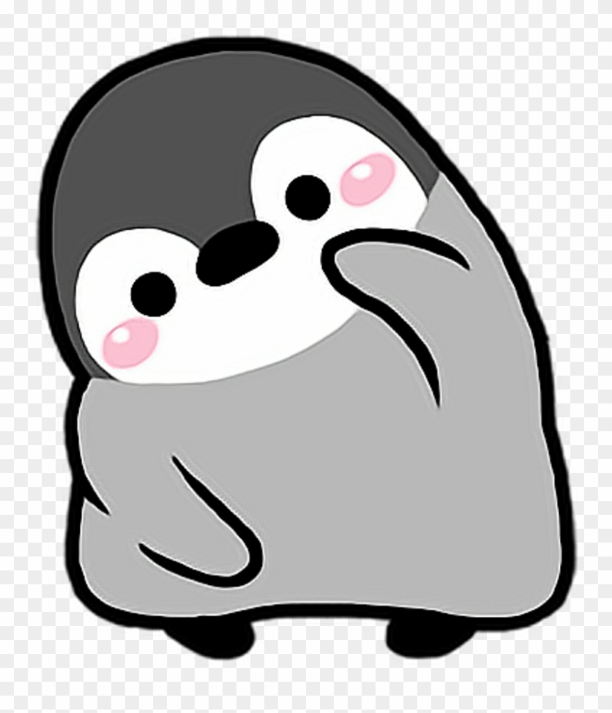Penguin Japan Lovely Sticker Heart Penguin Japanese - Line スタンプ ペンギン Clipart