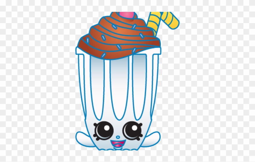 Milkshake Clipart Shopkins - Png Download