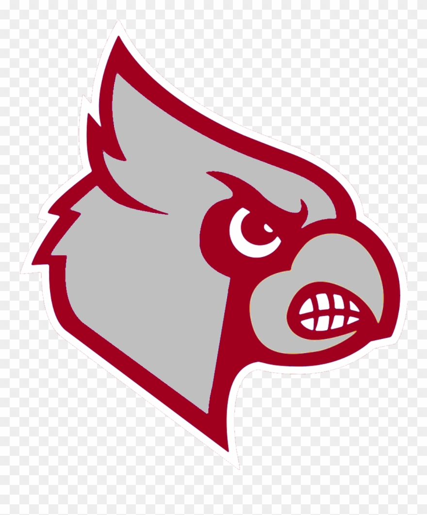 Fighting Cardinal Clipart - Louisville Cardinals Logo - Png Download