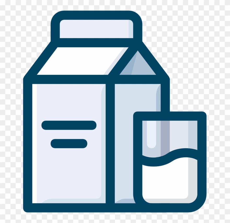 Download Milk Symbol Clipart Chocolate Milk Soy Milk - Almond Milk Vector Png Transparent Png
