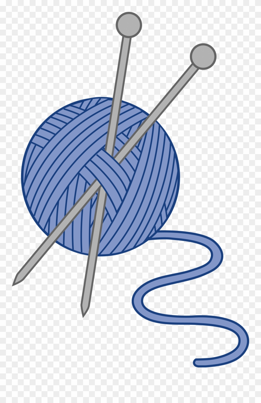 Ladies Knitting Cliparts Knitting Needles Clipart Png